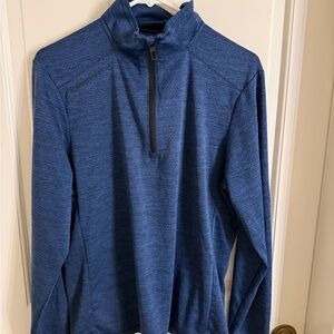 Vineyard Vines Navy Sankaty On-The-Go Quarter Zip